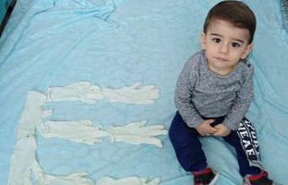 (Özel) Yeni doğan bebeklerden ‘Evde Kal’ çağrısı