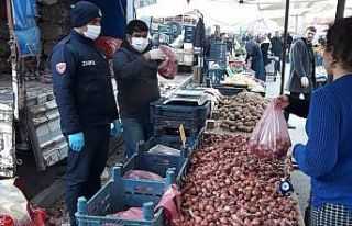 Pazar yerlerinde sıkı denetim