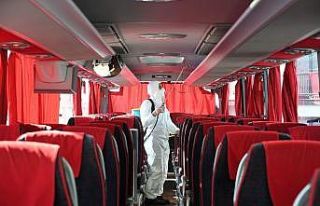 Pendik’te korona virüse karşı dezenfekte çalışmaları...