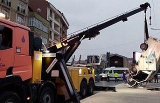 Polis kovalamacasının sonu su kanalında sona erdi