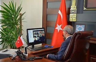 Rektör Karakaya, Uzaktan Eğitim Sistemi İle Birim...