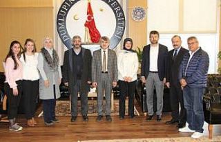 Rektör Uysal’a nezaket ziyaretleri