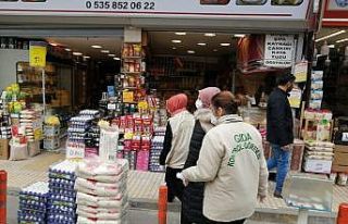 Rize’de açıkta satılan gıda maddeleri denetlendi