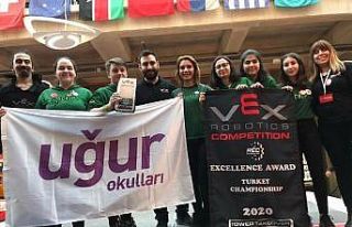 Robotiğin yükselen yıldızları Türkiye’yi temsil...