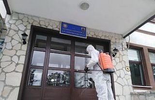 Safranbolu’da dezenfektasyon çalışması