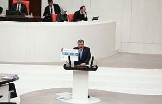 Sağlık Bakanı Koca, TBMM’de milletvekillerine...