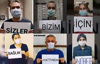 Sağlık çalışanlarına akciğer nakli olmuş ve...