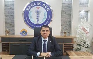 Sağlık çalışanlarından Fatma Şahin’e teşekkür