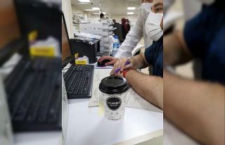 Sağlık çalışanlarının kahveleri ’İyilik...