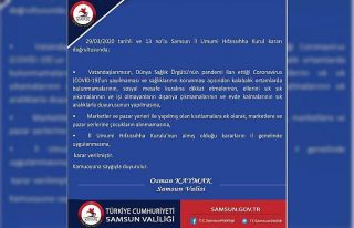 Samsun’da marketlere ve pazar yerlerine çocuklar...
