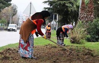 Samsun’da refüjler kadın eliyle güzelleşiyor