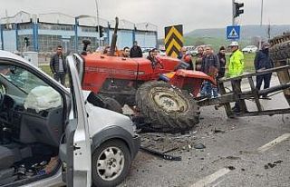 Samsun’da trafik kazası: 4 yaralı