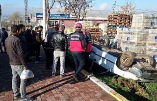 Şanlıurfa’da otomobil takla attı: 1 yaralı