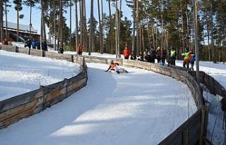 Sarıkamış’ta kızak yarışları heyecanı