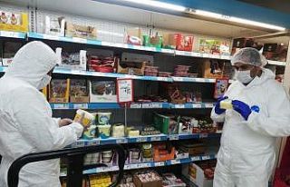 Sason’da korona virüs önlemleri kapsamında hijyen...