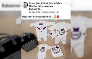 Şehidin eşi bir kız çocuğu dünyaya getirdi