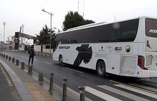 Şehirler arası otobüs seyahatleri durduruldu, Harem...