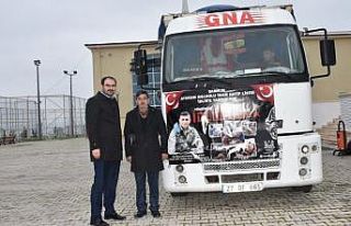 ’Şehit Eyüp Gülaştı yardım tırı’ İdlib’e...