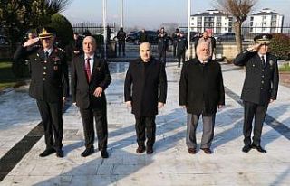 Şehitler anıldı