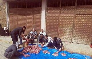 Şemdinli’de belaların def edilmesi için onlarca...