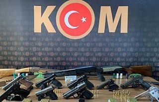 Silah ticaretinden 14 gözaltı