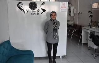 Simav’da bayan kuaför salonları kapandı