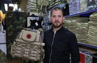 Sınır ötesi harekatlardan sonra askeri malzemelere...