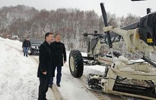Sinop’ta 45 köy yolu ulaşıma açıldı