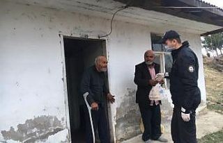 Sinop’ta polis, 65 yaş üstü kardeşler için...