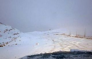 Sivas’a kar yağdı, verilen mesajlarda Korona vardı