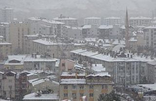 Sivas’ta Mart ayında kar sürprizi