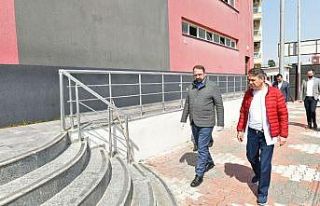 Spor tesisinin misafirhanesi sağlık emekçilerine...