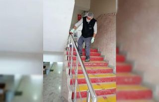 Sungurlu’da okullar corona virüse karşı temizleniyor