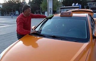 Taksicileri ’korona virüs’ vurdu