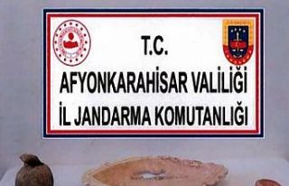 Tarihi eserler ele geçirildi