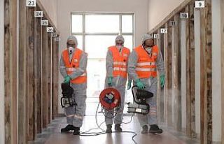 Tarihi mekanlarda korona virüs temizliği