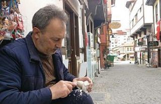 Tarihi Odunpazarı bölgesinde virüs nedeniyle adeta...