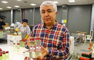 Tariş Kolonya Fabrikası tam kapasite üretime başladı