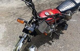 Tartıştığı kişinin motosikletini yaktı