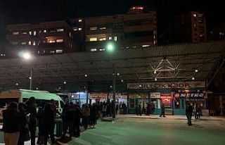 Tatili duyan otogara koştu