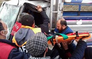 Tatvan’da trafik kazası: 1 yaralı