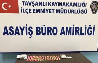 Tavşanlı’da uyuşturucu operasyonu: 2 gözaltı