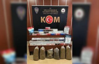 Tekirdağ’da 6 milyon makaron ile 96 kilogram tütün...