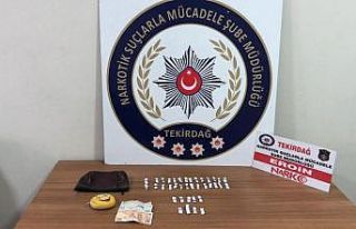 Tekirdağ’da zehir tacirlerine operasyon