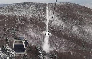 Teleferik bakıma alındı
