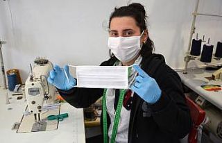 Terziler de maske işine girdi