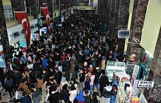 Tokat’ta tatili duyan üniversite öğrencileri...