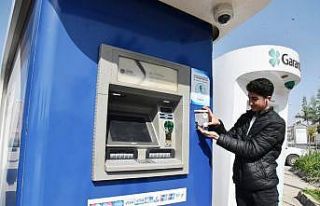 Toroslar’da banka ATM’lerine dezenfektan ünitesi...