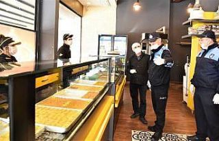 Toroslar’da zabıta fırın ve pastaneleri denetledi