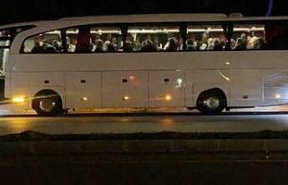 Tosya’da şehir dışına seferler durduruldu
